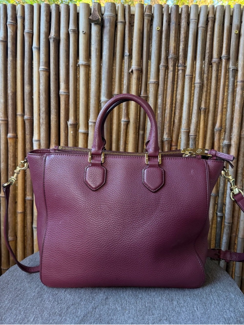 TORY BURCH Medium Leather Handle Bag - Picture 2 of 9